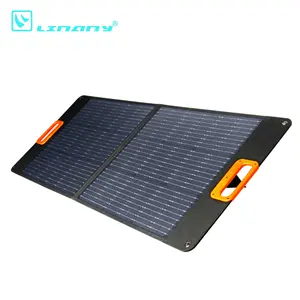 Panneau solaire pliant monocristallin 2*20W fournitures d'énergie véhicules de loisirs panneaux solaires flexibles panneau solaire pliant 40W