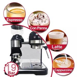 Máquina de café y Espresso profesional, automática, con Molinillo, con pantalla táctil inteligente