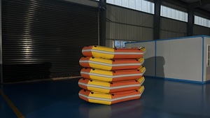 <span class=keywords><strong>Bateau</strong></span> de surf gonflable en PVC de 0,9 mm, résistant à l'usure, kayak à rames de 2,4 m, kayak gonflable pour la dérive - Product Image 2