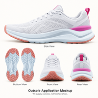 Semelle de chaussure en EVA et TPR moulée par injection, avec amorti et poids réduit, pour chaussures de sport d'extérieur pour enfants et juniors
