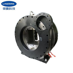 Tự động 4 hàm ROTARY khí nén Laser <span class=keywords><strong>Chuck</strong></span> cho sợi Laser ống máy cắt cho 160 mét ống - Product Image 5