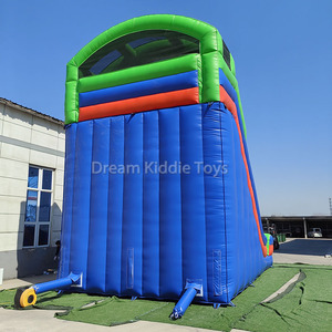 Nhà Máy Tùy Chỉnh Kép Làn Đường Trượt Nước Khô Trượt Cho Công Viên Bơm Hơi Sân Chơi Ngoài Trời Inflatable Lớn Trượt Trò Chơi Cho Người Lớn - Product Image 3