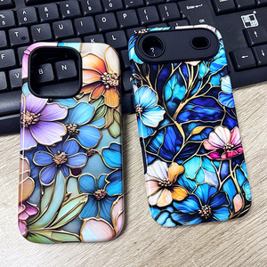 Funda de teléfono móvil con estampado de sublimación 2 en 1 de lujo para <span class=keywords><strong>Apple</strong></span> iPhone 17 Pro Max 16 15 <span class=keywords><strong>14</strong></span> 13 12 11 XR - Product Image 5