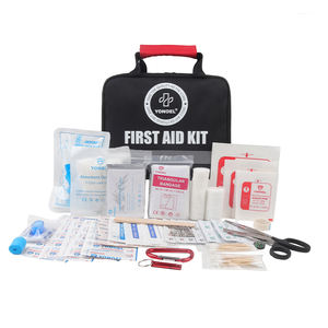 Универсальная аптечка первой помощи, профессиональные медицинские принадлежности для дома и офиса, идеально подходит для чрезвычайных ситуаций, школы, бизнеса, автомобиля, кемпинга - Product Image 3