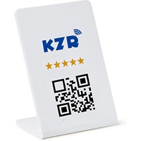Tarjeta de reseñas sin contacto de Google impresa con NFC, soporte NFC RFID de Google, tarjetas sociales de reseñas de Google