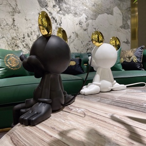 รูปปั้นและรูปปั้นมิกกี้เมาส์แลคเกอร์สเปรย์เรซินสำหรับงานจัดแสดงของตกแต่งศูนย์พาณิชย์บ้านสำนักงาน - Product Image 6