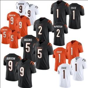Maglia da Football Americano Uomo 2025 <span class=keywords><strong>Bengals</strong></span> Nuovo Stile con Loghi Ricamati Abbigliamento Sportivo Giovanile - Product Image 1