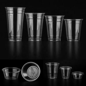 Gobelets à sauce jetables en PP à paroi simple sans BPA avec couvercle réutilisable certifiés BRC, personnalisables avec logo, pour aliments pour bébés et sushis - Product Image 2