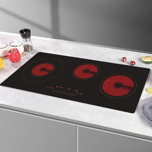 Customized Kitchen Hot Plate Induction Hob Built in 5400W 3 Burner Ceramic Stove Electric Infrared Cooker - Product Image 1