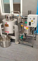 Machine de filtration d'huile de cuisson fraîche 150 kg/heure avec fonction de chauffage et de refroidissement, filtre à huile centrifuge OF91