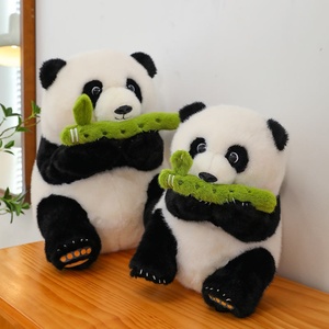 Black and White Cat-shaped Plush <b>Toy</b>, Cute Little Black and White cat Plush Doll, Home Decoration Ornament, Festival Gift - Product Image 1