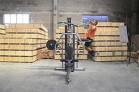 Fitness commercial entraîneur fonctionnel équipement de gymnastique câble croisé puissance Squat Rack multi-fonctionnel Smith Machine DY-8011