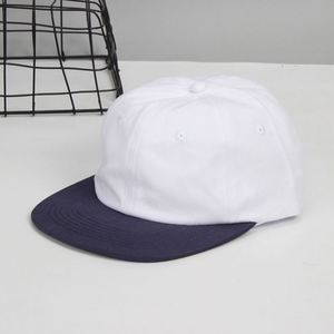 Casquette de baseball 6 panneaux en coton délavé, color-block, style hip-hop streetwear, pour skateboard, mode urbaine, cadeau promotionnel - Product Image 2