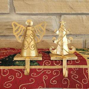 ที่ใส่ถุงน่องโลหะสำหรับตกแต่งห้องรับแขกที่วางถุงน่องโลหะสำหรับตกแต่งคริสต์มาส - Product Image 1