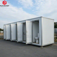 Toilettes préfabriquées BELYOO pour conteneurs commerciaux, sanitaires publics avec aménagement personnalisé