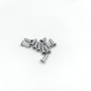 Rivets creux en laiton DIN7340 pour cartes de circuits imprimés, rivets tubulaires en laiton à tête plate pour fixations de cartes de circuits imprimés - Product Image 1