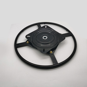 Swivel Plate 10-Inch Iron Turntable 360 Degree Rotate Display Stand Gun Black Industrial Design Hardware Accessory - Product Image 2