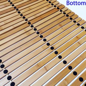 Tappetino in legno <span class=keywords><strong>per</strong></span> bagno in bambù <span class=keywords><strong>antiscivolo</strong></span>, tappetino <span class=keywords><strong>doccia</strong></span> in legno <span class=keywords><strong>per</strong></span> bagno, vasca da bagno, Spa, Sauna, vasca idromassaggio e uso esterno - Product Image 5