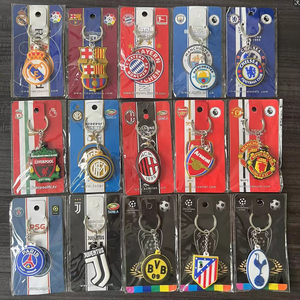 Ever Rock CN;GUA Vente en gros de porte-clés en PVC souple, équipe de football, ballon de football, porte-clés pour les fans de football, club en caoutchouc, alliage de zinc - Product Image 2