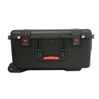 Valise de protection robuste en plastique de bonne qualité, étanche IP67, antichoc, avec roulettes et mousse, pour équipement