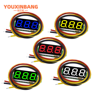 <span class=keywords><strong>Mini</strong></span> kỹ thuật số <span class=keywords><strong>DC</strong></span> Vôn kế Điện áp Tester 5 màu sắc <span class=keywords><strong>Mini</strong></span> kỹ thuật số <span class=keywords><strong>DC</strong></span> Vôn kế 0.28 inch DC0-100V ba dây - Product Image 4