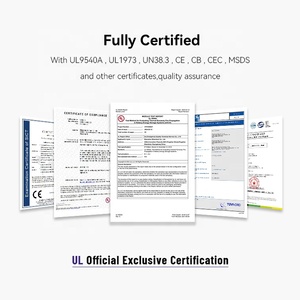 Batterie de Serveur <span class=keywords><strong>Rack</strong></span> UL CB CEC 51.2V 100Ah, Pack Solaire LiFePO4 6000 Cycles, Batterie Lithium <span class=keywords><strong>Rack</strong></span> avec Smart BMS CAN RS232 RS485 - Product Image 2