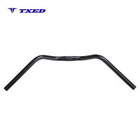 Guidon de vélo hollandais PROMAX Alloy Holland HB-T320 22.2x25.6mm X600mm H=60mm pour vélos de ville confortables et vélos électriques