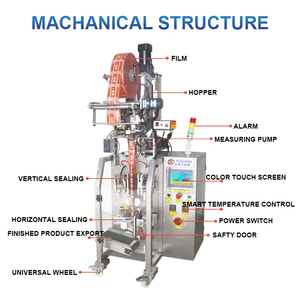 Quảng Châu Nhà Máy Tự Động Bao Bì Chất Lỏng 10G 20G Nước Sốt Gói Mật Ong Thanh Túi Mật Ong Máy Đóng Gói - Product Image 2