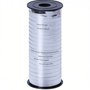 Cinta Plateada Brillante Party Love 91M, Bolsa de 12 Piezas, Decoraciones para Fiestas - Product Image 1