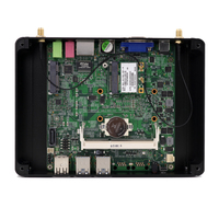 Mini Computadora Silenciosa Intel Core I3-7167U 2.8GHz Doble Núcleo VGA HD Garantía de 3 Años Diseño sin Ventilador Carcasa Industrial DDR4 Mini PC