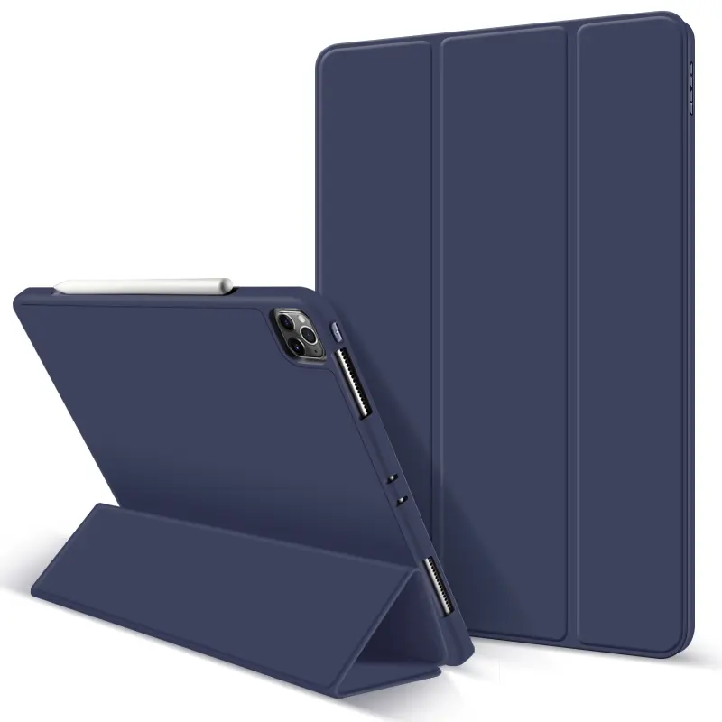 PU Leather Shockproof Case Smart Cover for ipad pro 12.9 case 2021