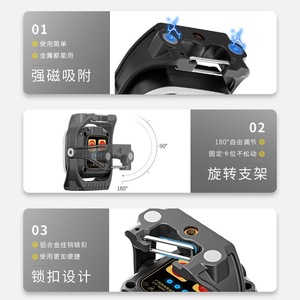 ไฟวิดีโอพกพาแบบชาร์จได้ Smiling Shark TIP-155 RGB สำหรับการถ่ายภาพกลางแจ้ง - Product Image 3