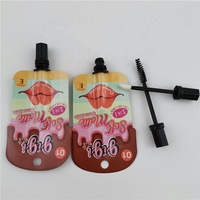 Crème pour les mains shampooing sac de soin des cheveux pochette debout bec doypack masque bouchon à vis liquide rouge à lèvres pochette sac en plastique bec pochette