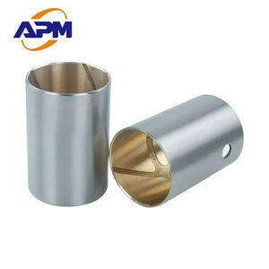 แบริ่ง <span class=keywords><strong>bimetal</strong></span> ประกอบด้วยเหล็กและโลหะผสมทองแดงหรืออลูมิเนียมทำงานเป็นราชาพินพุ่มไม้และพุ่มไม้ - Product Image 3