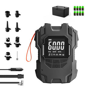 Dc <span class=keywords><strong>12v</strong></span> משאבת אוויר חשמלית קלה סוג נייד-c מתנפח סטייה 4000mah נטענת 60 psi מקסימום לחץ - Product Image 1