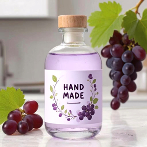 Chất Lượng Cao Thủy Tinh Trái Cây Rượu Vang Chai 100Ml 250Ml 375Ml 500Ml Bằng Gỗ Chai Bảo Giữ Trái Cây Quý Rượu Vang Cho Khuếch Tán Sử Dụng - Product Image 5