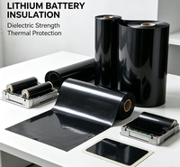 Film en polyimide noir haute performance SAIM modèle 6051, résistant à la chaleur, aux acides et aux alcalis, isolation électrique, semi-conducteur