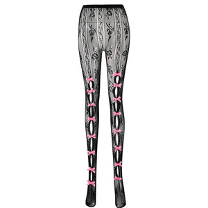 Ty0027 Best Seller in Sexy Stockings Trend Solid Color Slim-Fit Bow <strong>Stirrup</strong> Leggings <strong>Trousers</strong> - Product Image 6