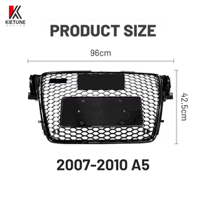 <span class=keywords><strong>Prix</strong></span> usine <span class=keywords><strong>RS5</strong></span> Style noir brillant calandre pour Au A5 8T mise à niveau en plastique pièces de carrosserie Kit de carrosserie 2007 2008 2009 <span class=keywords><strong>2010</strong></span> 2011 - Product Image 3