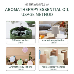 Pure Essential Oil Aromatherapy Massage Lavender <b>Diffuser</b> 10ml Set for All Skin Types - Product Image 4