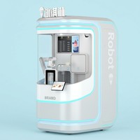 Máquina de Helados de Doble Función, Máquina para Hacer Helados Suaves, Máquina Expendedora de Helados Suaves, Máquina Expendedora de Snacks, Máquina Expendedora de Animales