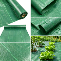 Toile de paillage flexible en PP vert pour bacs de jardin surélevés, durée de vie 3-5 ans