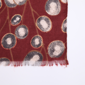 Luxury Satin-Like Gold Foil Long Scarf 180x90cm Elegant Printed Shawl Wrap for Women Winter Scarf - Product Image 4