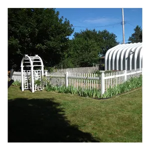 Offre Spéciale pvc jardin clôture blanc vinyl picket fence