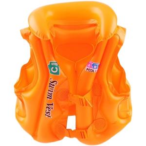 Chaleco Inflable de Natación para Bebés, Tallas SML, 50N de Flotabilidad, Espuma de PVC, Amarillo, Azul, Naranja, para Niños Pequeños, Juegos Acuáticos - Product Image 5