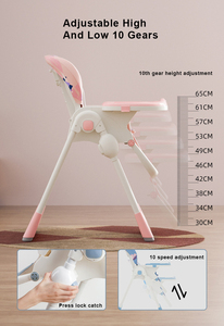 <span class=keywords><strong>Chaise</strong></span> <span class=keywords><strong>haute</strong></span> pour bébé CLAF BEBE, nouveau design, réglable, multifonctionnelle, de qualité supérieure - Product Image 5