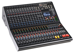 Console de mixage professionnelle 12-16-24-32 canaux avec double console de mixage à 99 effets pour les spectacles sur scène, les conférences - Product Image 3