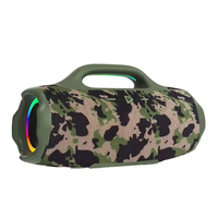 Enceinte Bluetooth portable 80W, étanche, pour fêtes en extérieur, avec lumière LED RGB, basses puissantes, caisson de basses sans fil