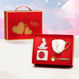 Regalos Novedosos FX, Set de Regalo Promocional para el Día de la Madre, Invitaciones de Boda, Recuerdos para Invitados, Masajeador de Cuello, Taza de Café - Product Image 3