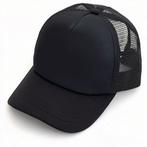 Foam Trucker <b>Hat</b> Adjustable Mesh Back Snapback Baseball Cap for Diy Embroidery Patches - Product Image 1